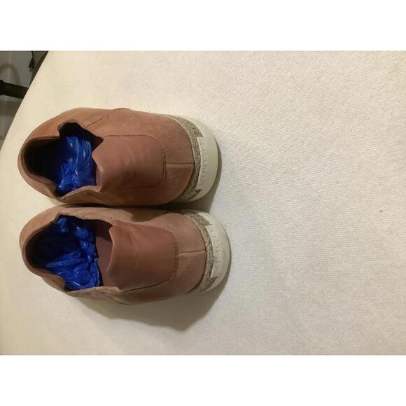 VINCE Suede Loafer Sneaker Dillon Terracotta 38 Casual Flats Comfort Slip On - Picture 5 of 6